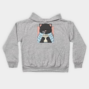 Coffee Neko Kids Hoodie